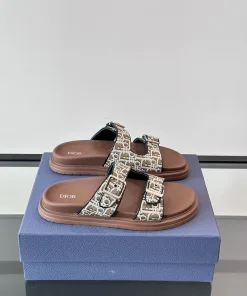 Premium Dior Sandalen Herrensandalen Dior Aqua Designklassiker Dior Haute