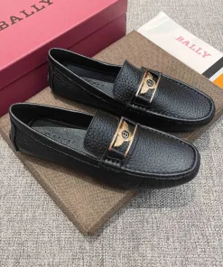 Luxus Bally Loafer Offizielles Bally Flagship Lässige Futter