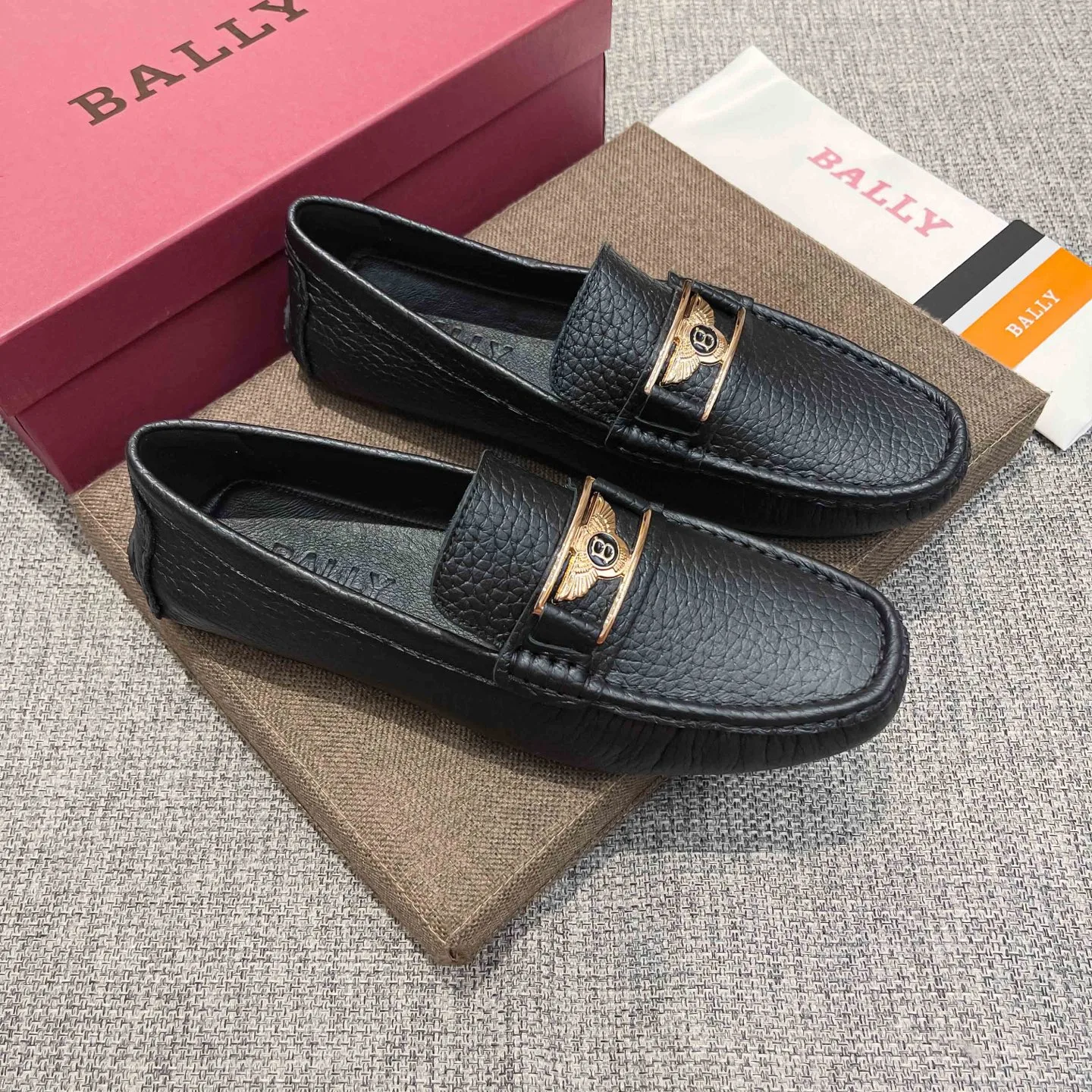 Luxus Bally Loafer Offizielles Bally Flagship Lässige Futter