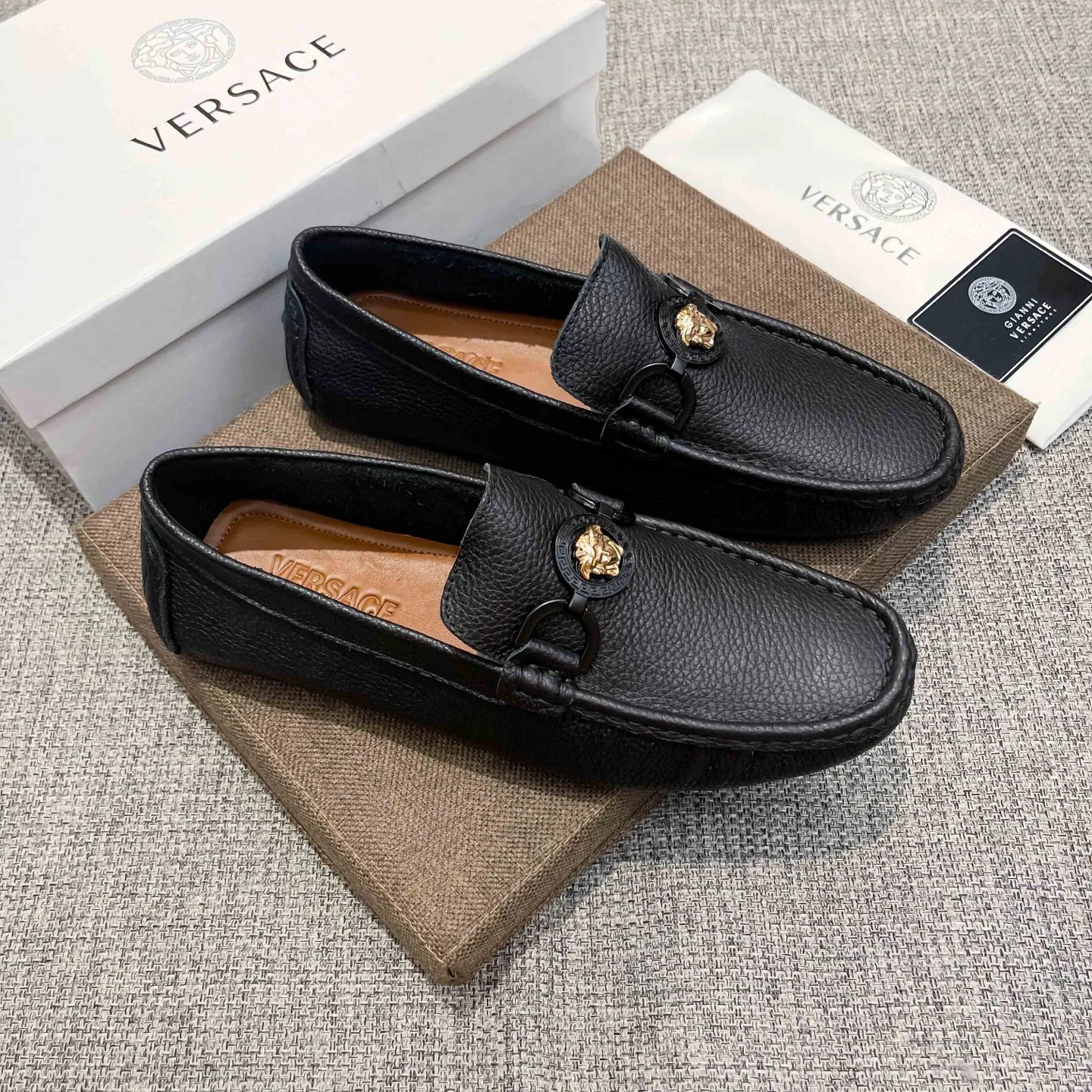Luxury Versace Loafer Offizielle Originale neueste weltweit Verkaufsschlager