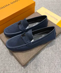 Luxus Louis Vuitton Loafer Offizieller Louis Vuitton Elegante Freizeitschuhe