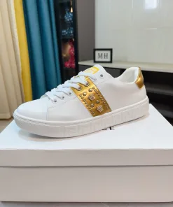 Premium Versace Lederschuhe Dieser Freizeitschuh jede Jahreszeit verfügt