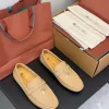 Luxus Hermes Loafer Loro iana Italienische Autofahrerschuhe Premiumqualität