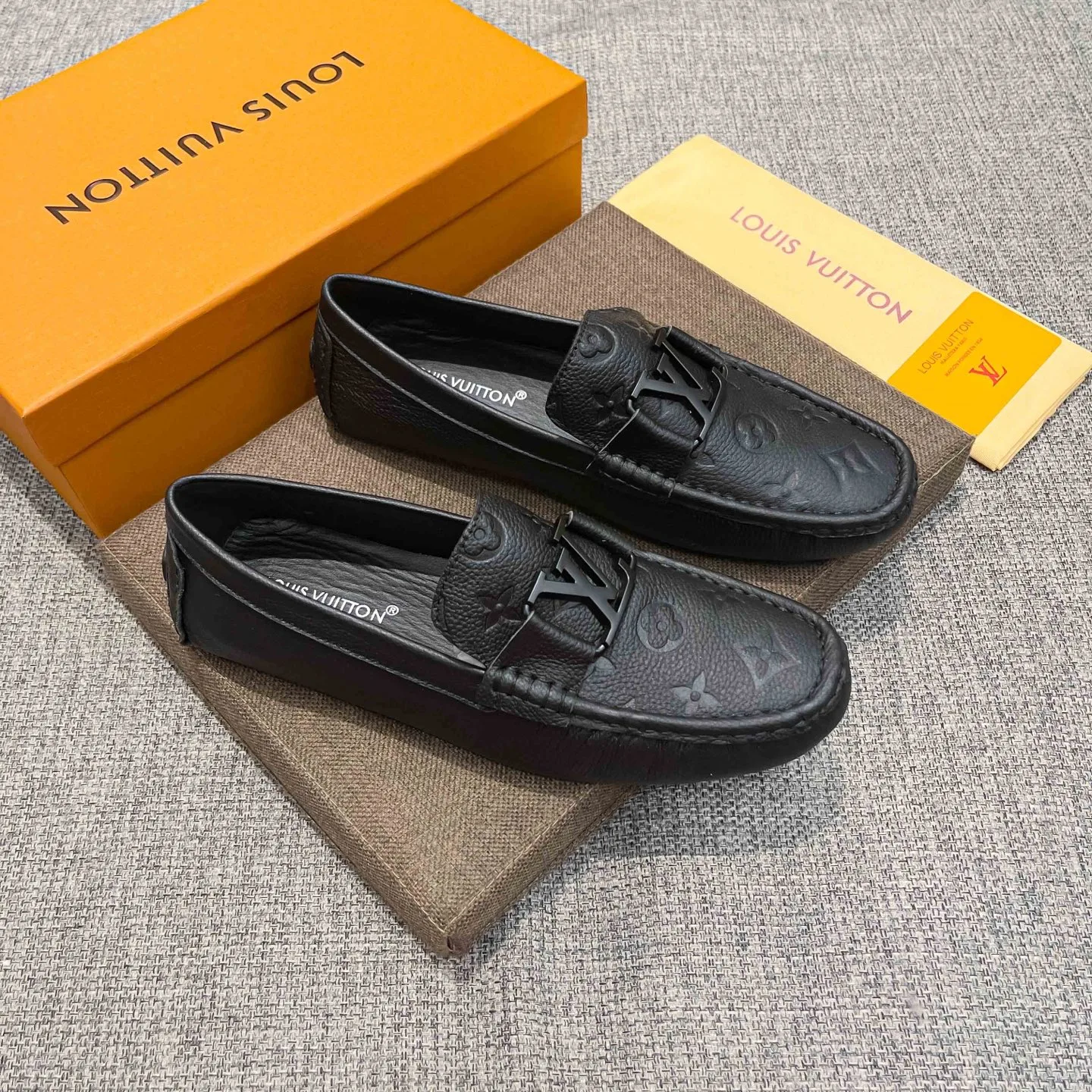 Hochwertiger Louis Vuitton Loafer Original Louis Vuitton jede Jahreszeit