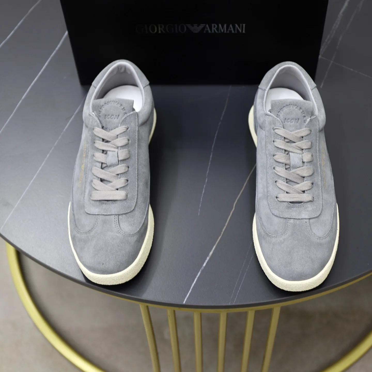 High Quality Armani Turnschuhe Entspricht Preis offizielle Website Obermaterial