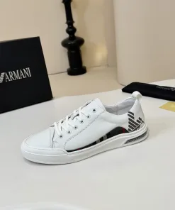 Premium Armani Freizeitschuhe Sneaker kommt Diese zeitlosen Modefavoriten klassisch
