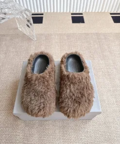 Hochwertige Balenciaga Slipper Balenciaga Wolle Extrem zahlreiche nationale