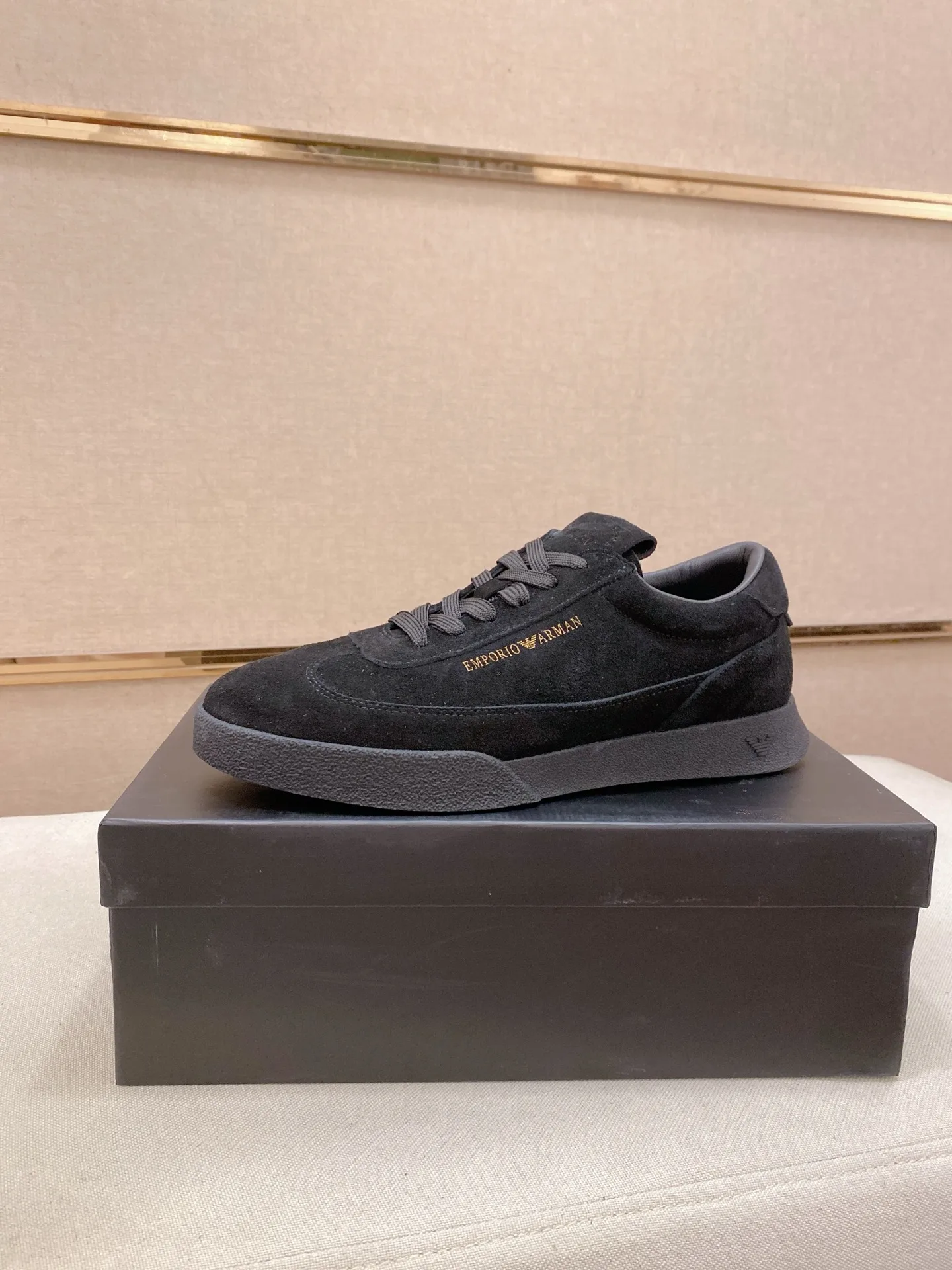 Hochwertige Armani Lederschuhe neue Modelle sind jetzt Boutiquen