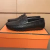 Premium Fendi Slipper modischer Slipper mit elegantem geprägtem italienischem Rindsleder