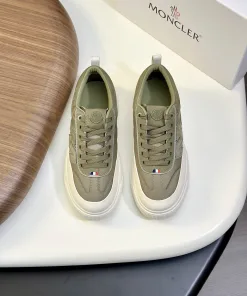 Hochwertiger Moncler Turnschuhe Sneaker Gefertigt importiertem Mesh besticht
