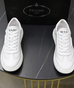 Premium Prada Turnschuhe Entspricht Modell offizielle Website Obermaterial