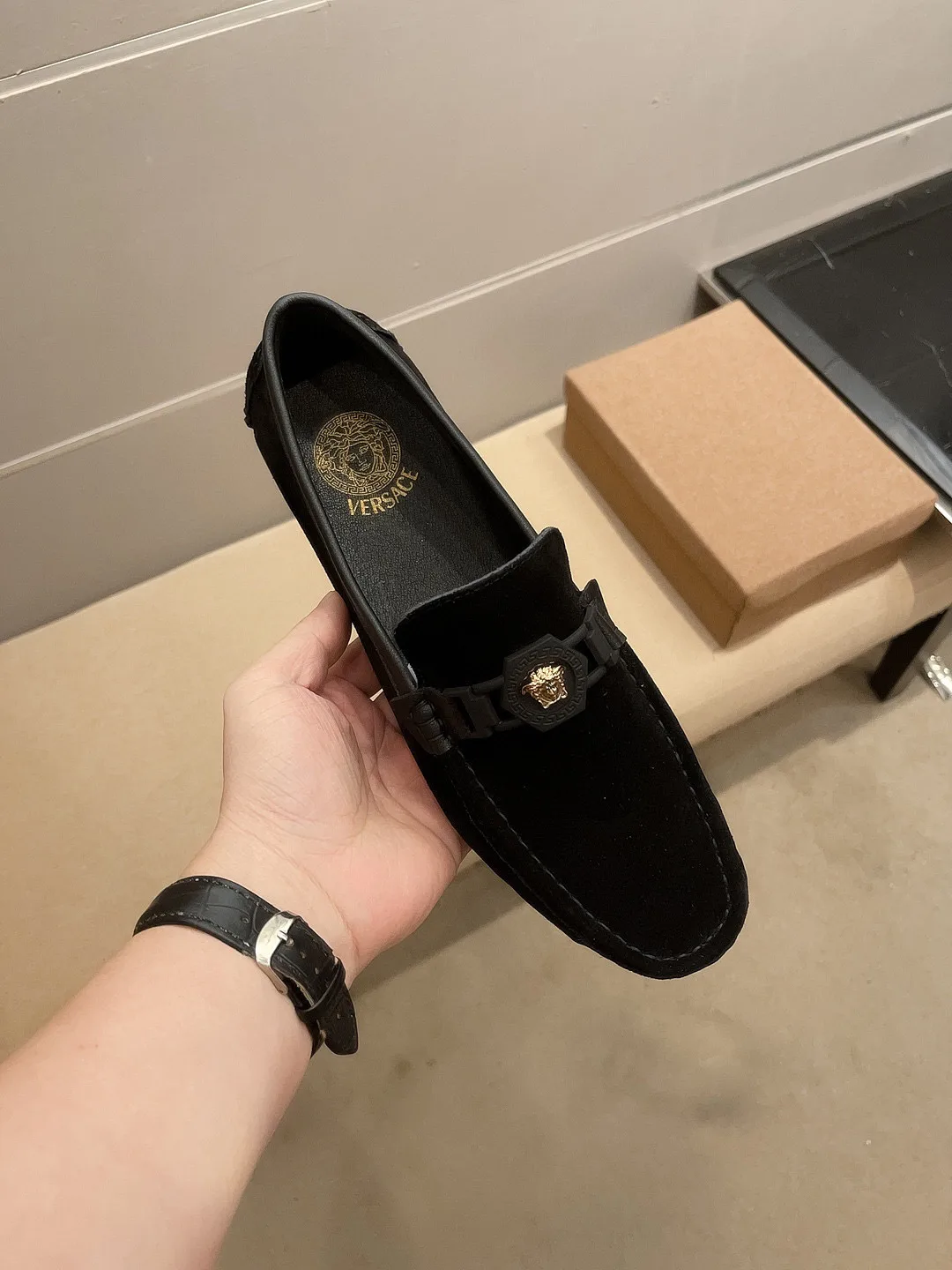 High Quality Versace Loafer Versace Offizielle jede neueste Trendelemente