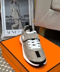 Premium Hermes Turnschuhe Preisgarantie Original Rindsleder Lammfell Sonderangebote