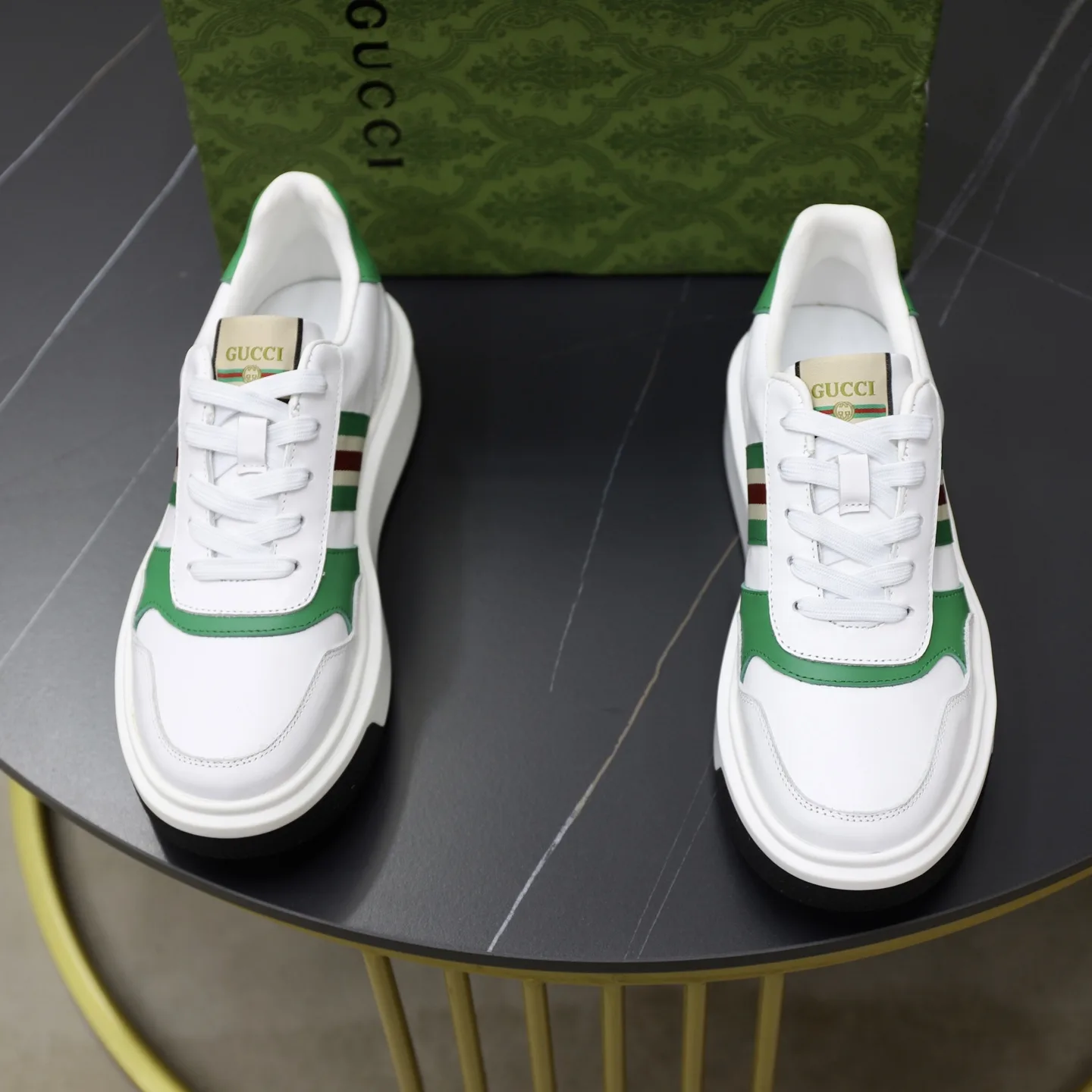 Hochwertige Gucci-Turnschuhe, offizielle Website, Original, bequem, leicht