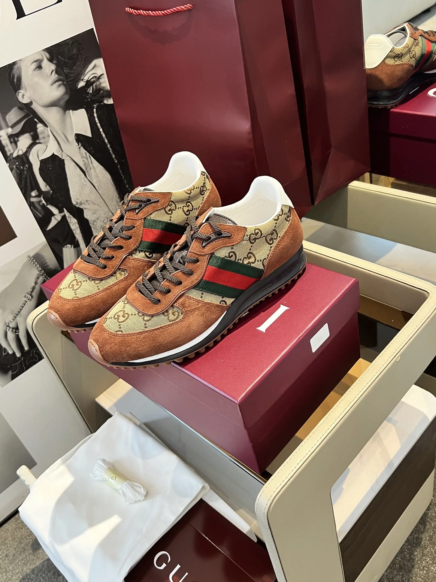 Luxus Gucci DamenFreizeitschuhe Schuhe Real Pricecasual sind perfekt