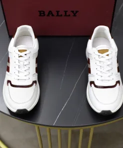 Hochwertige Bally Lederschuhe Bally Rindslederfutter Obermaterial originalem Kalbsleder