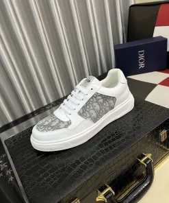 Premium Dior Lederschuhe Freizeitschuhe aus Leder Einzigartige Sneaker moderne Direktimport Boutique