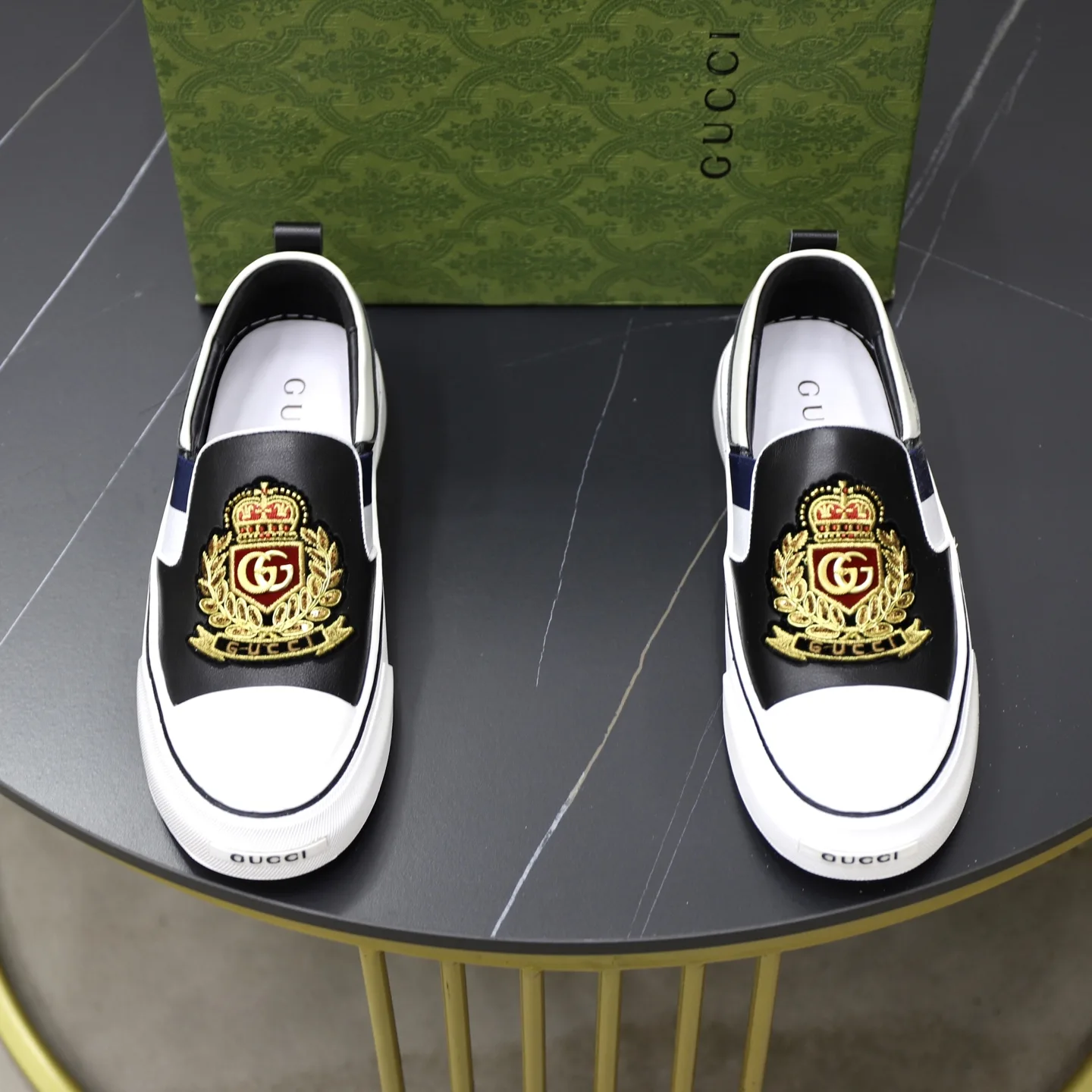 Luxus Gucci Skateschuhe weiße Turnschuhe offizielle Website Original komfortables atmungsaktives