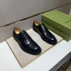 Hochwertige Gucci Lederschuhe Lässige elegante Version Einzelhandel