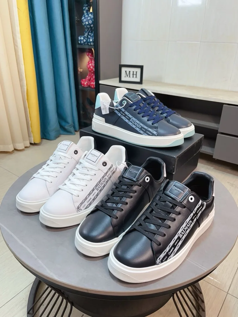 Luxus Balmain Sport und Freizeitschuhe Neue sportliche lässige Herrenschuhe stylisch