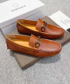 Luxus Versace Loafer Versace jede Jahreszeit lässiger neueste