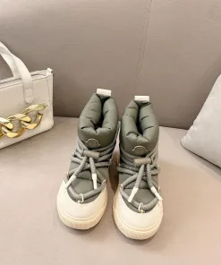 Hochwertige Moncler Skischuhe Moncler Altive Kordelzug warmes Futter