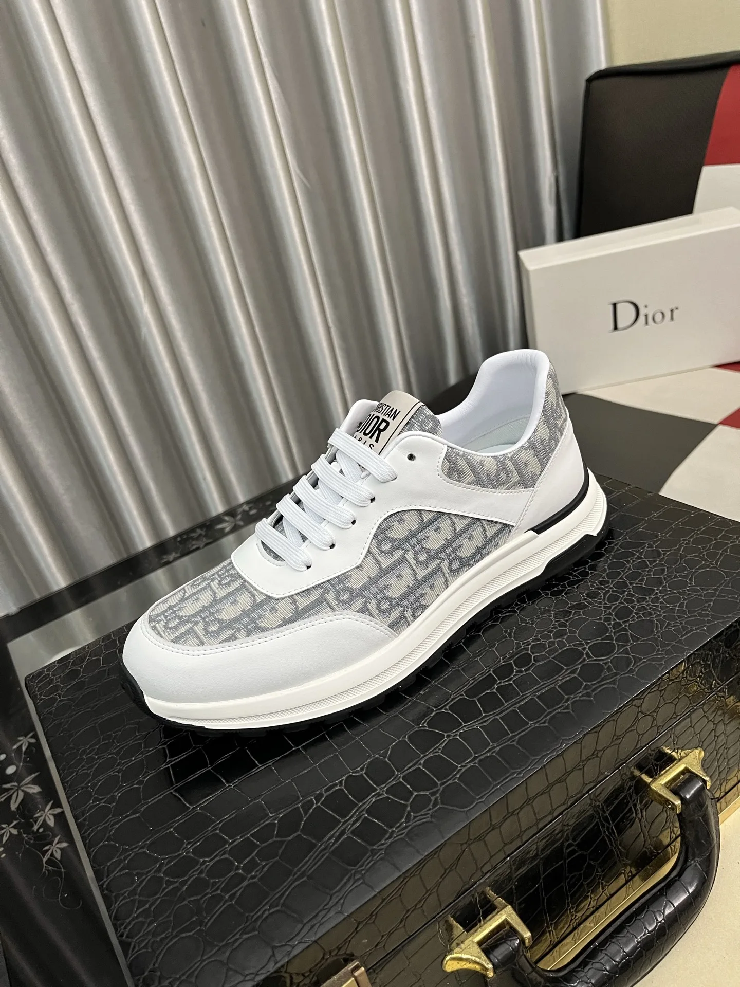Premium Dior Lederschuhe Klassische Freizeitschuhe