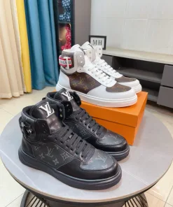 Luxuriöse Louis Vuitton Freizeitschuhe mit hohem Schaft