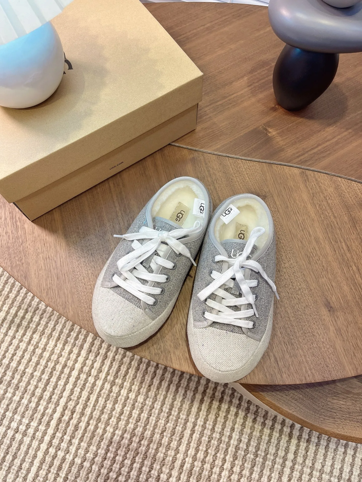 Premium UGG Schneestiefel Tatsächlicher Preis kontrastfarbenes Obermaterial sorgt