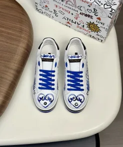 Luxuriöse Dolce Gabbana Turnschuhe eingetroffen Dolce Gabbana Ortofino Graffiti