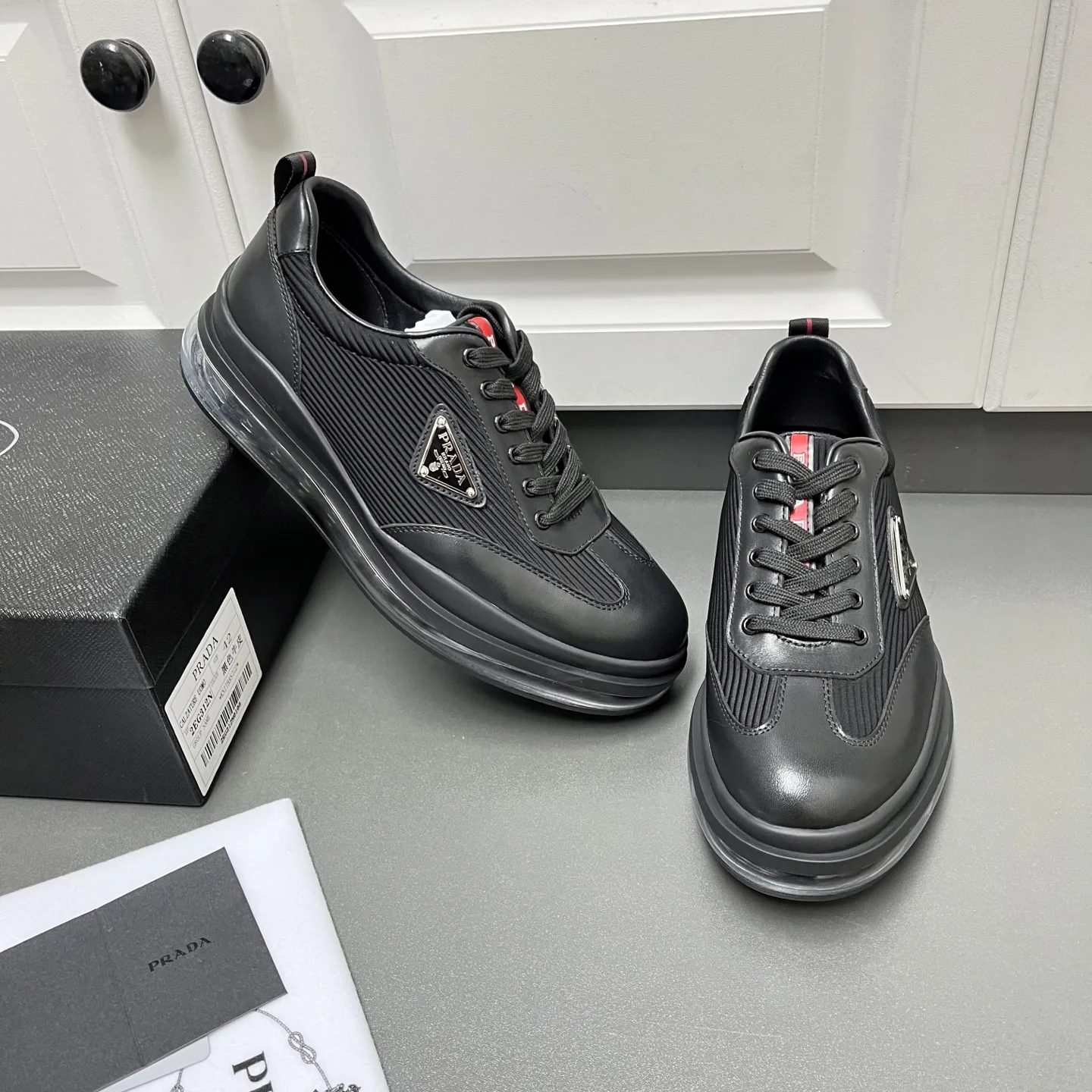 Premium Prada Lederschuhe Prada Cushion Jetzt Diese Klassiker