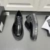 Luxus Prada OxfordSchuhe Lederschuhe Freizeitschuhe aus Leder Neue Prada Leder jetzt Diese