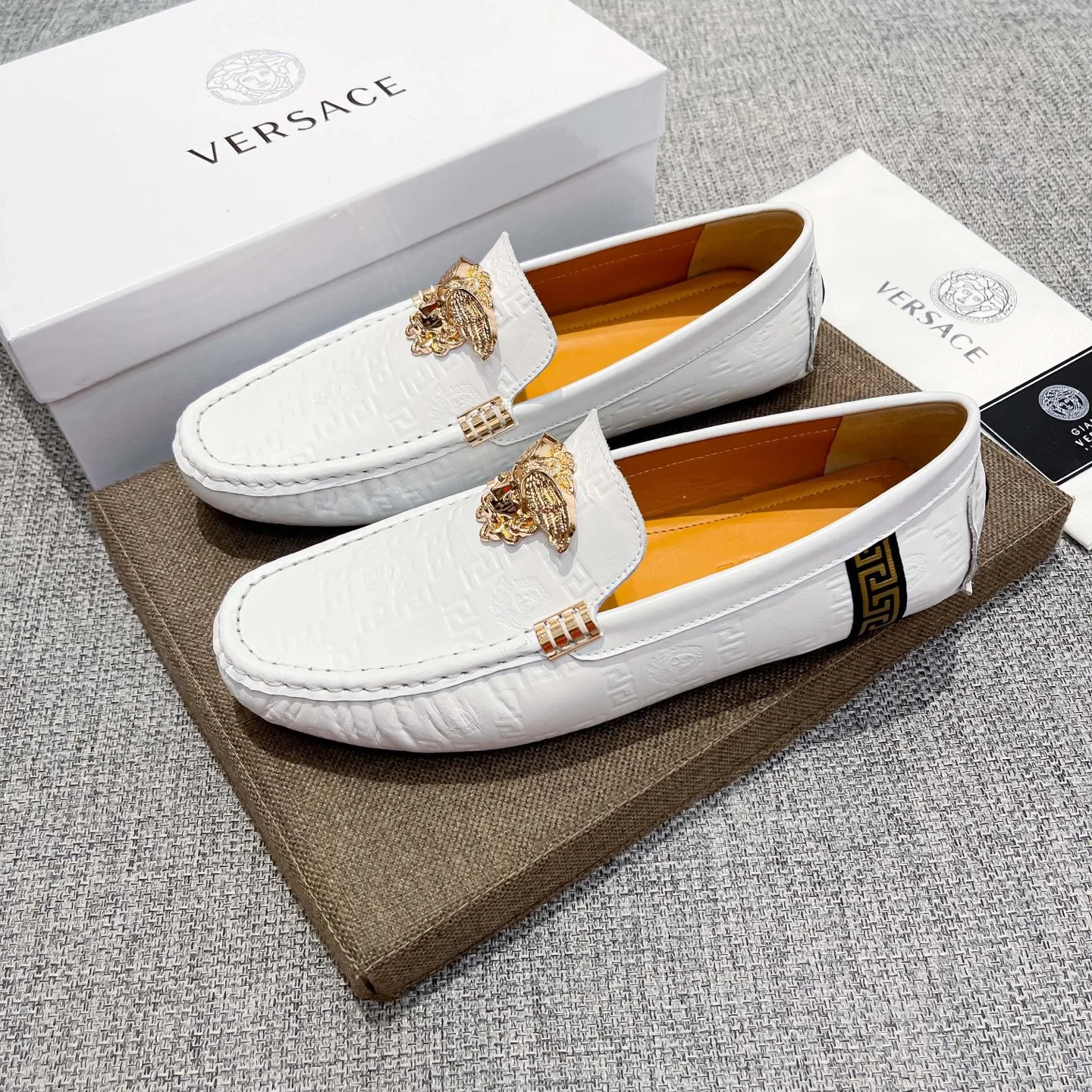 Premium Versace Loafer Lässige jede Jahreszeit neueste weltweit