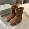 Premium Balenciaga Schneestiefel BALENCIAGA Winter Neue mittelhohe reiner