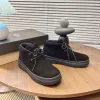 High Quality UGG Stiefeletten Schneestiefel Echter Preis flache Schnürstiefel runder