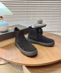 Luxus UGG Stiefeletten Schneestiefel Echter Preis flache flache Stiefeletten