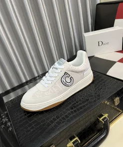 Premium Dior Freizeitschuhe aus echtem Leder hochwertigste Replik Markt vergleichen Originalleder