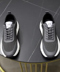 Luxury Armani Turnschuhe offizielle Website Hochwertiges komfortables atmungsaktives