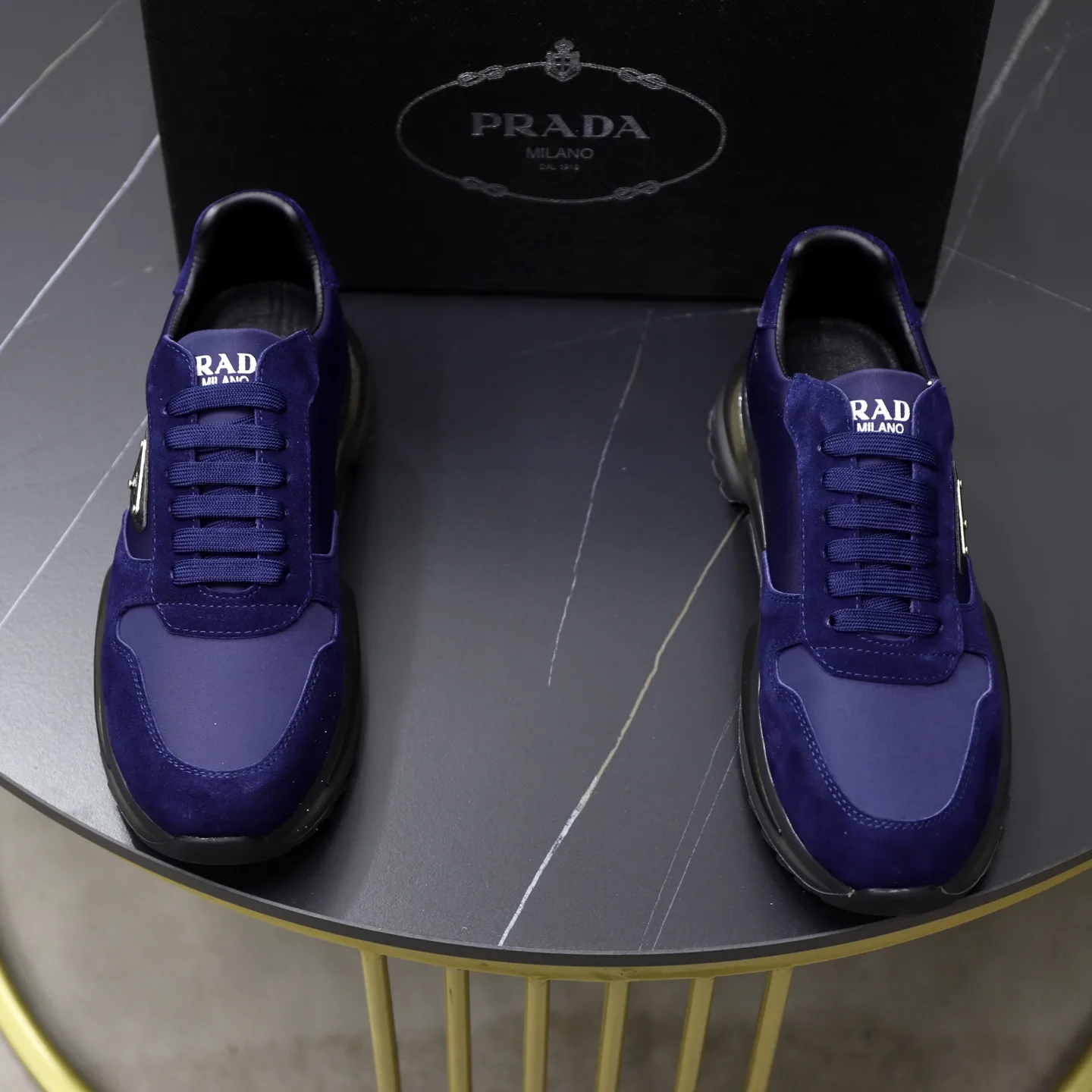 Luxus Prada Turnschuhe offizielle Website Hochwertiges komfortables atmungsaktives