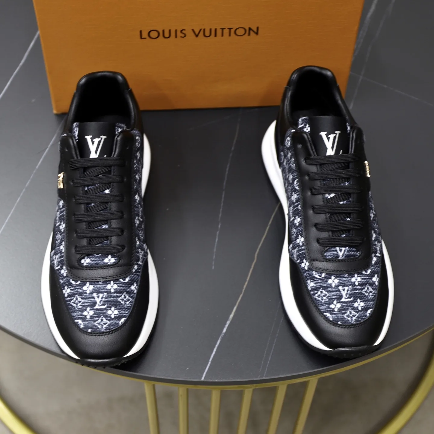 Hochwertige Louis Vuitton Turnschuhe offizielle Website Original Rindsleder komfortabel