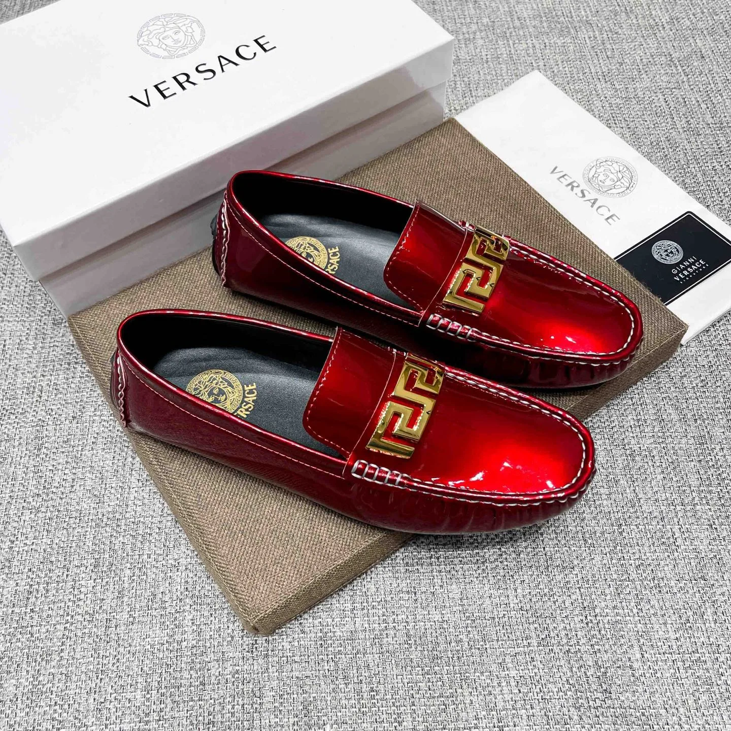 Luxury Versace Loafer Offizieller Versace neuester Weltverkaufsschlager